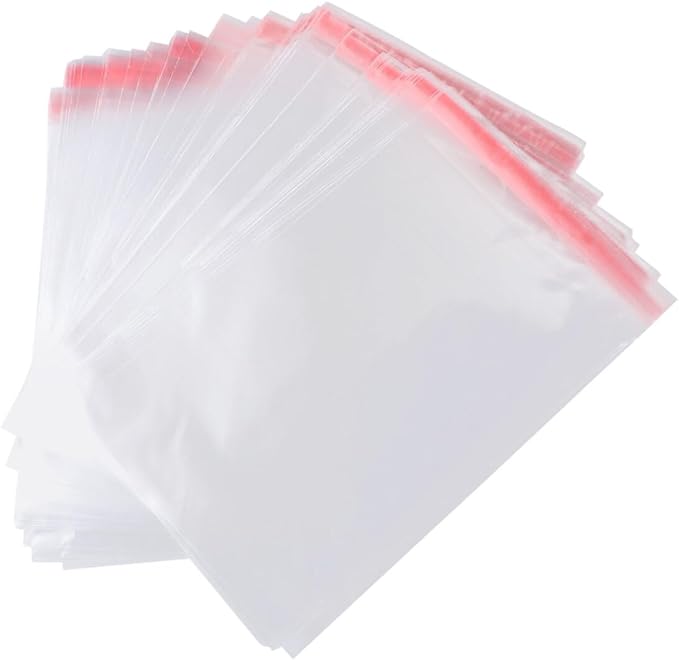 Clear Wrapping Bags 100pcs Plastic Favor